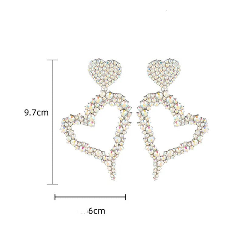 Double Heart Earrings