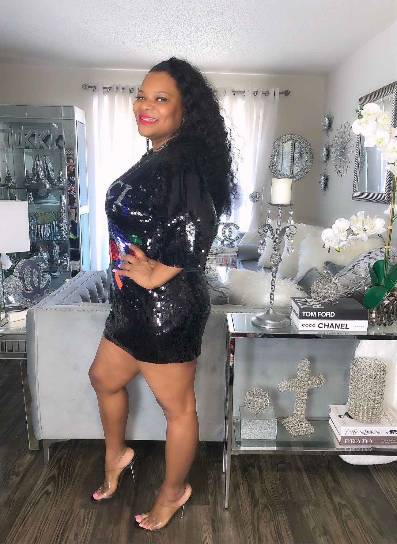 Gucci Sequin Dress