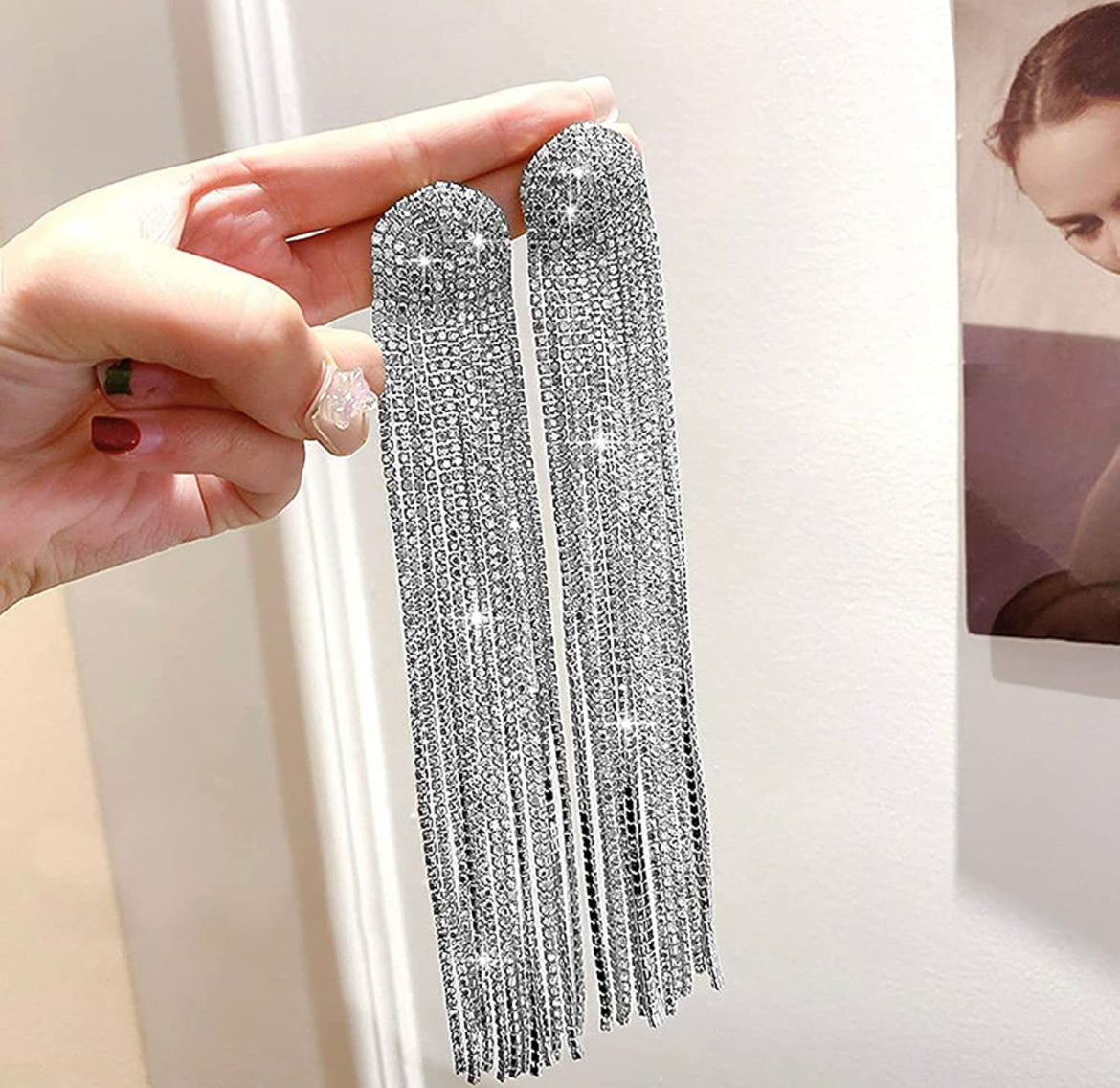 Long Tassel Earrings