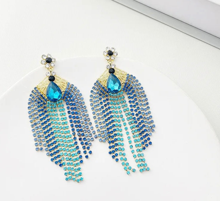 Peacock Earrings
