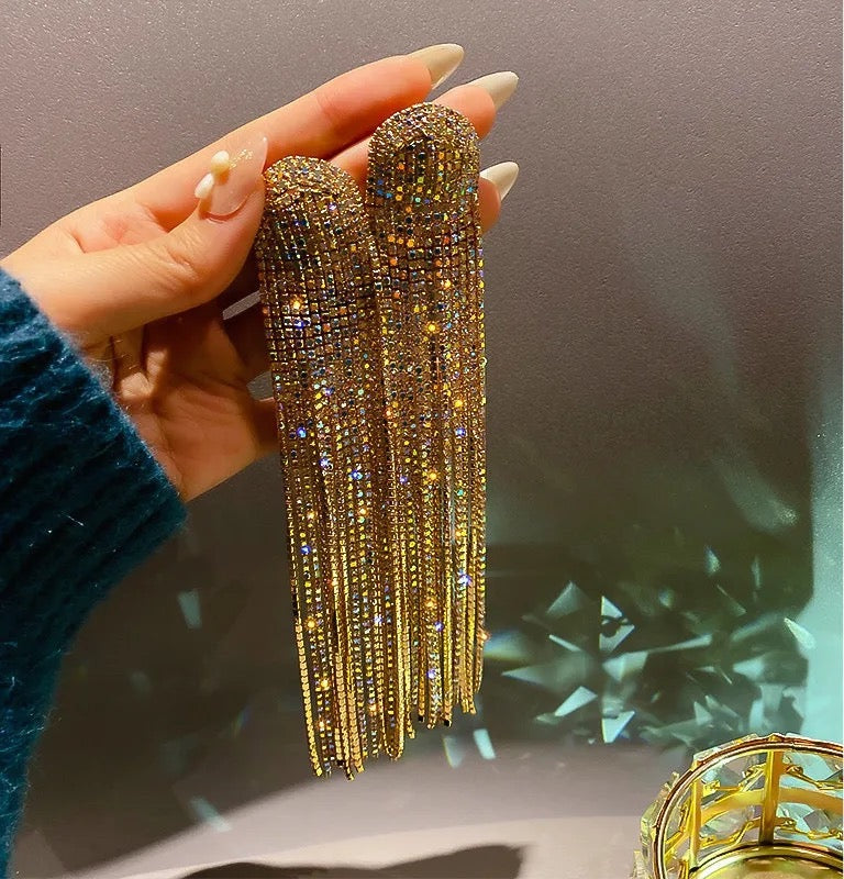 Long Tassel Earrings