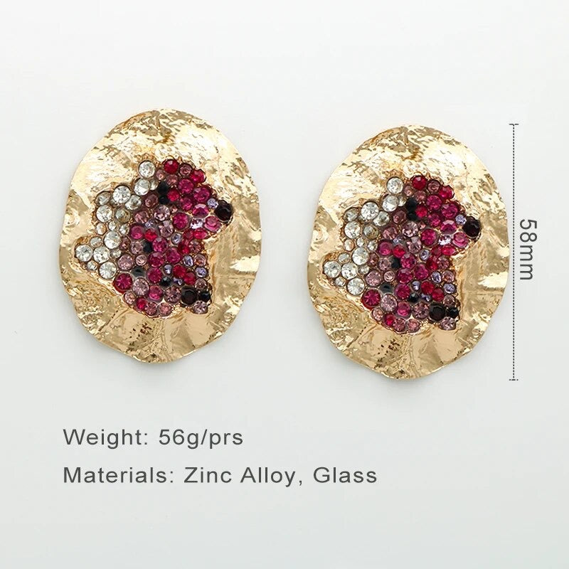 Luxury Round Earrings