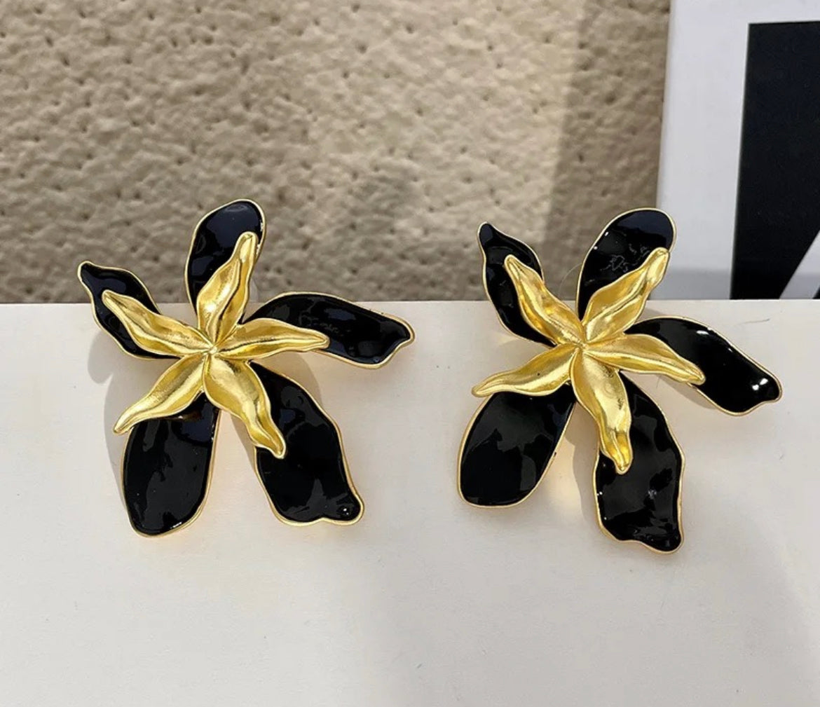 Vintage Flower Earrings