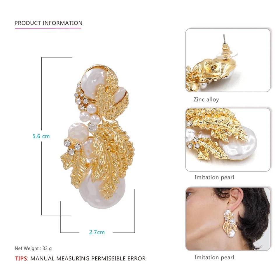 Pearl Drop Earrings