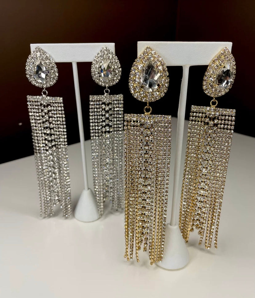 Earrings “Water Drop” Gold