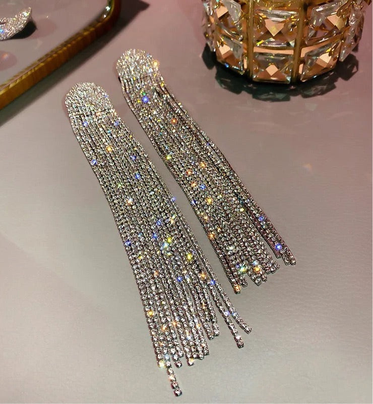 Long Tassel Earrings