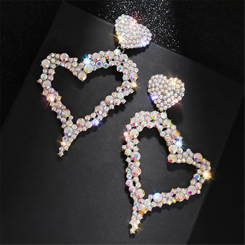 Double Heart Earrings