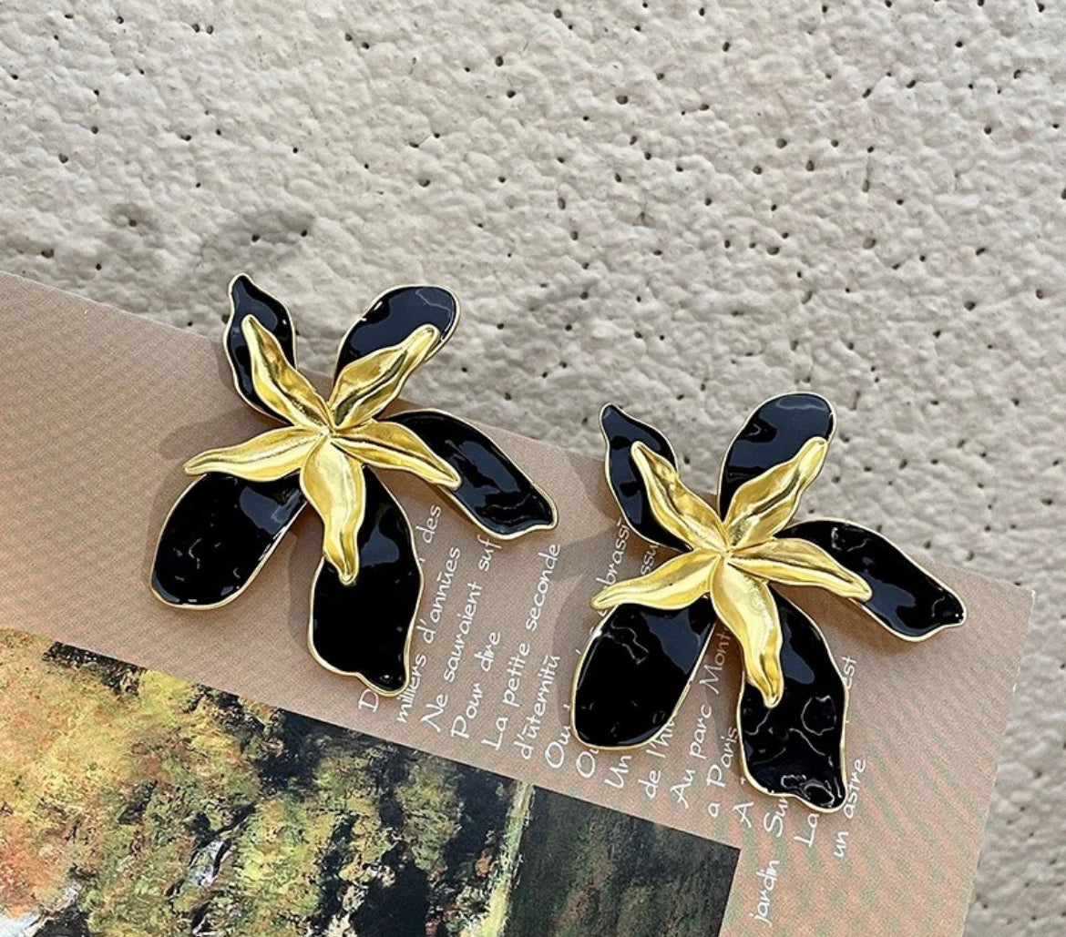 Vintage Flower Earrings