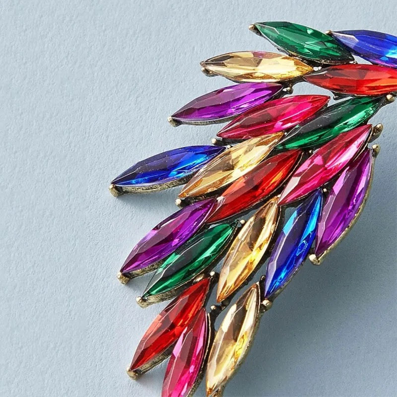 Leaf multi earrings