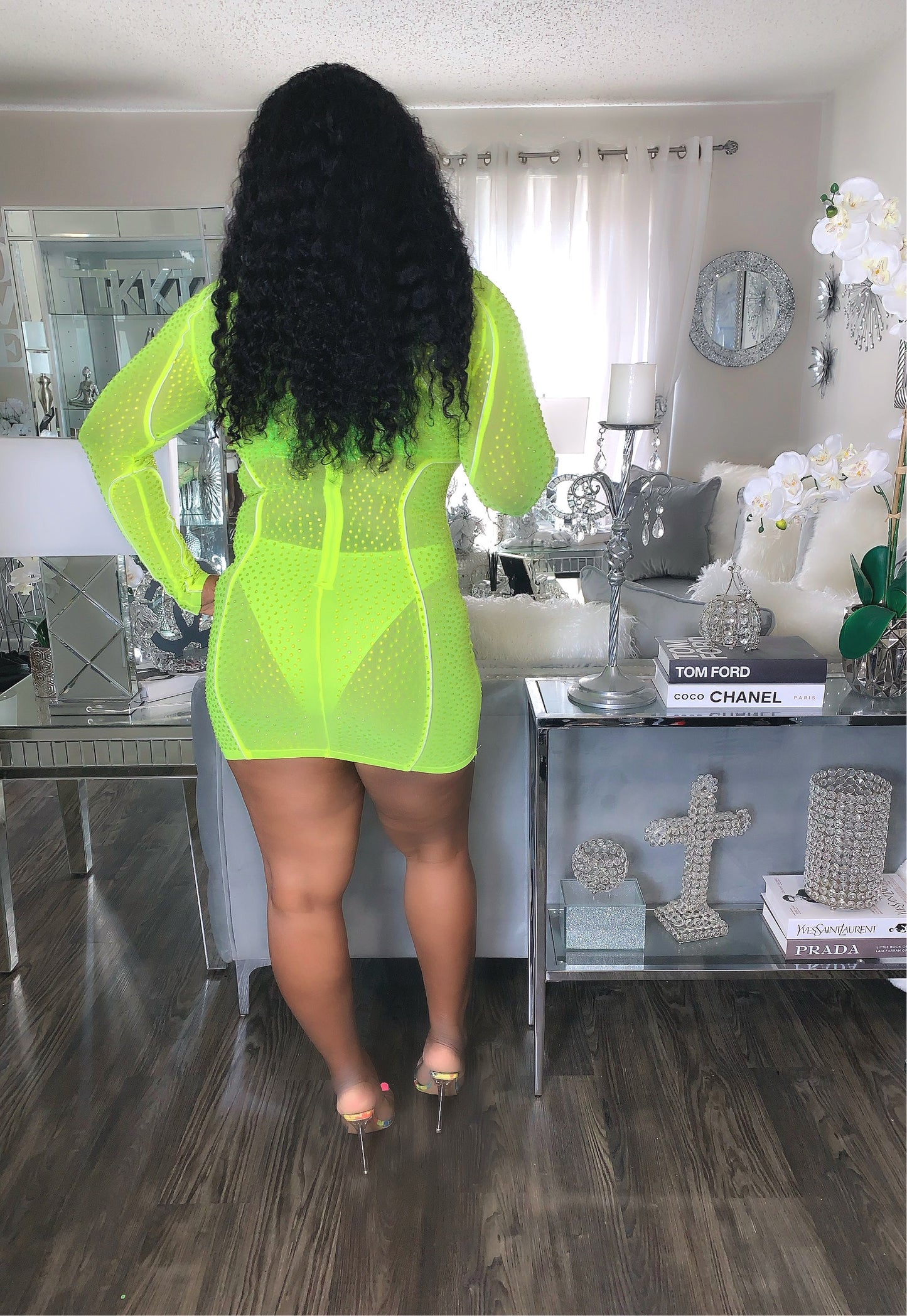 Lime Bodycon Dress