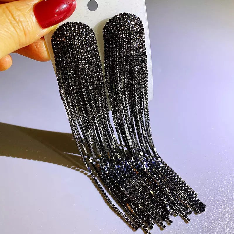 Long Tassel Earrings