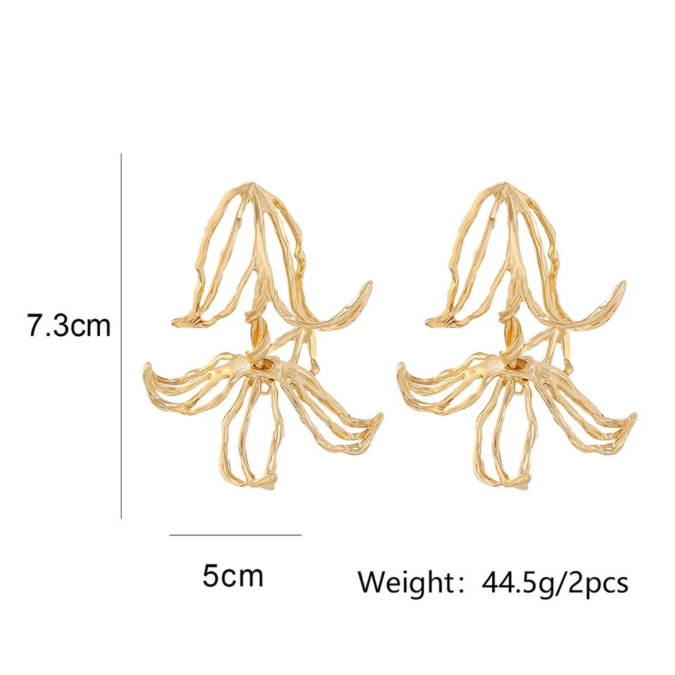 Long leaf Earrings