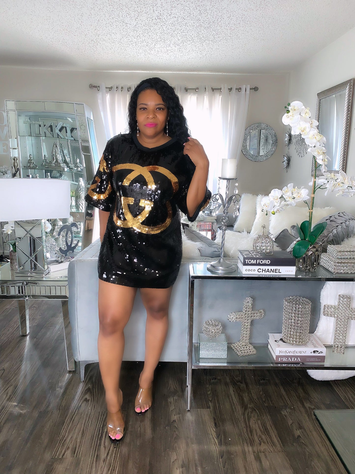 Gucci Sequin Dress