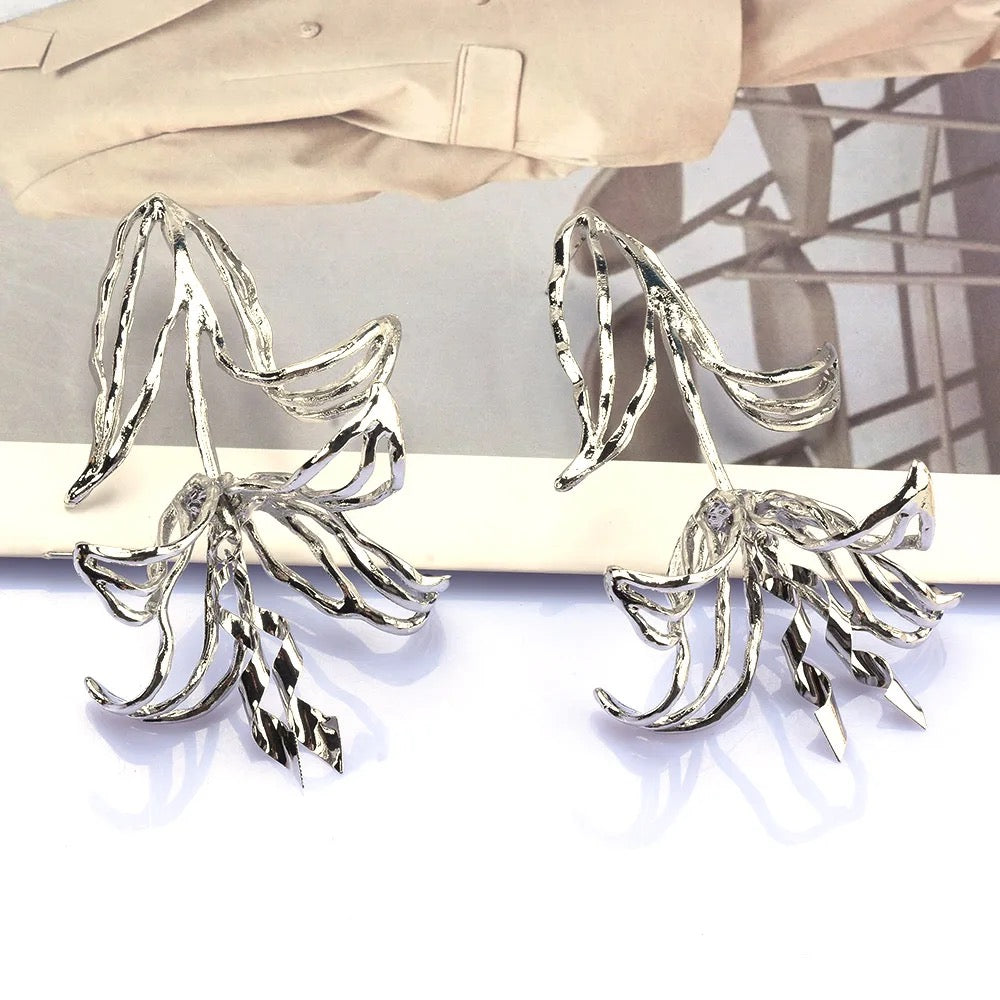 Long leaf Earrings