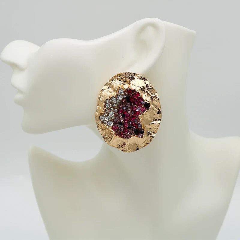 Luxury Round Earrings