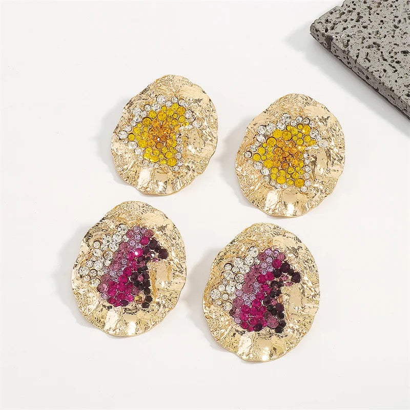 Luxury Round Earrings