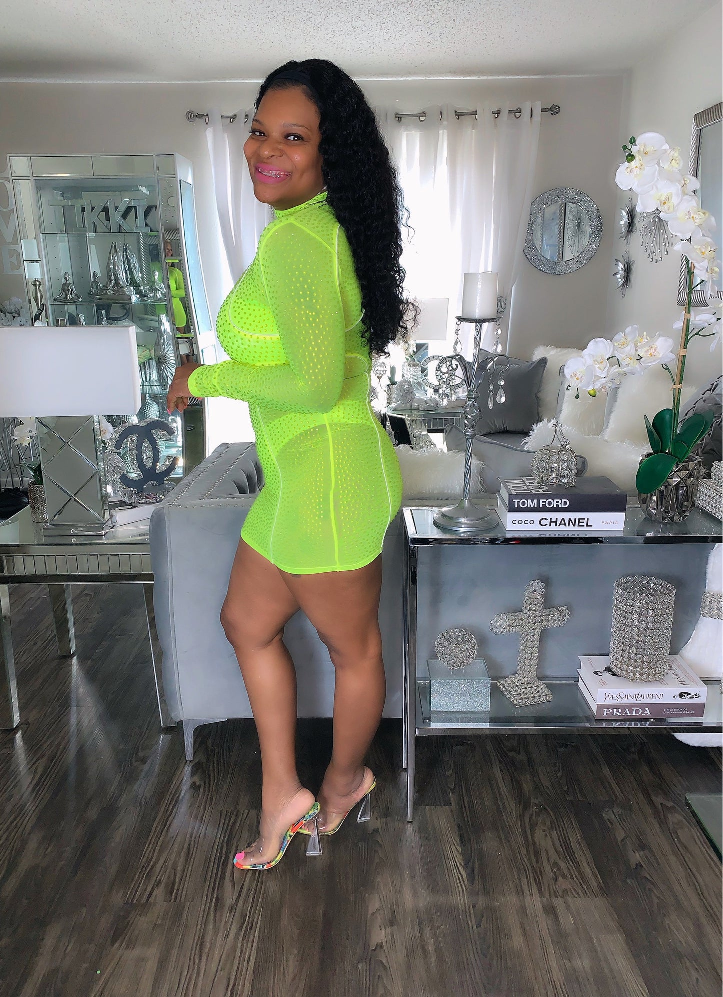 Lime Bodycon Dress