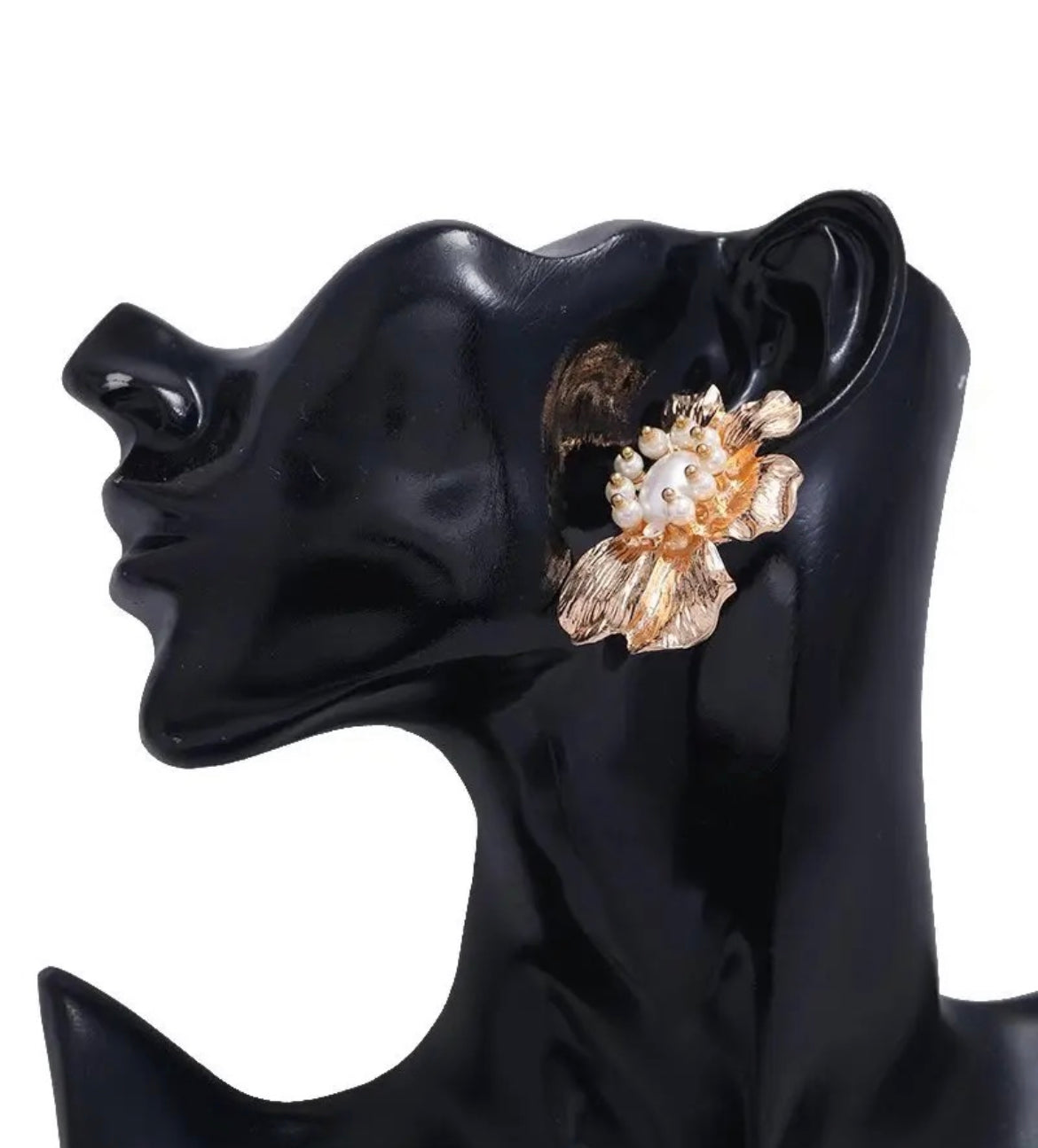Flower Pearl Earrings