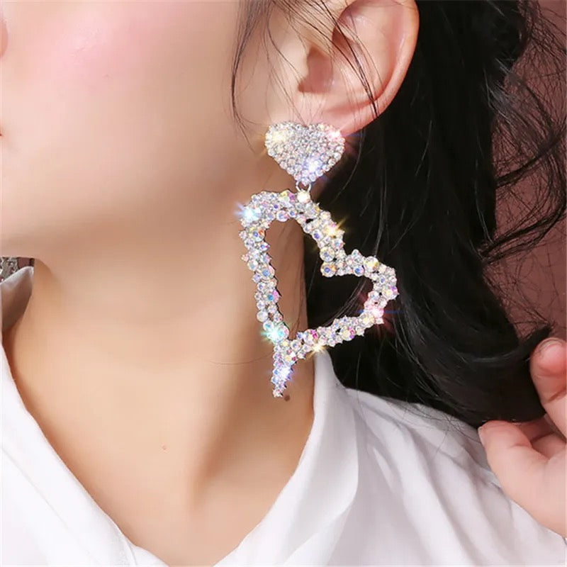 Double Heart Earrings