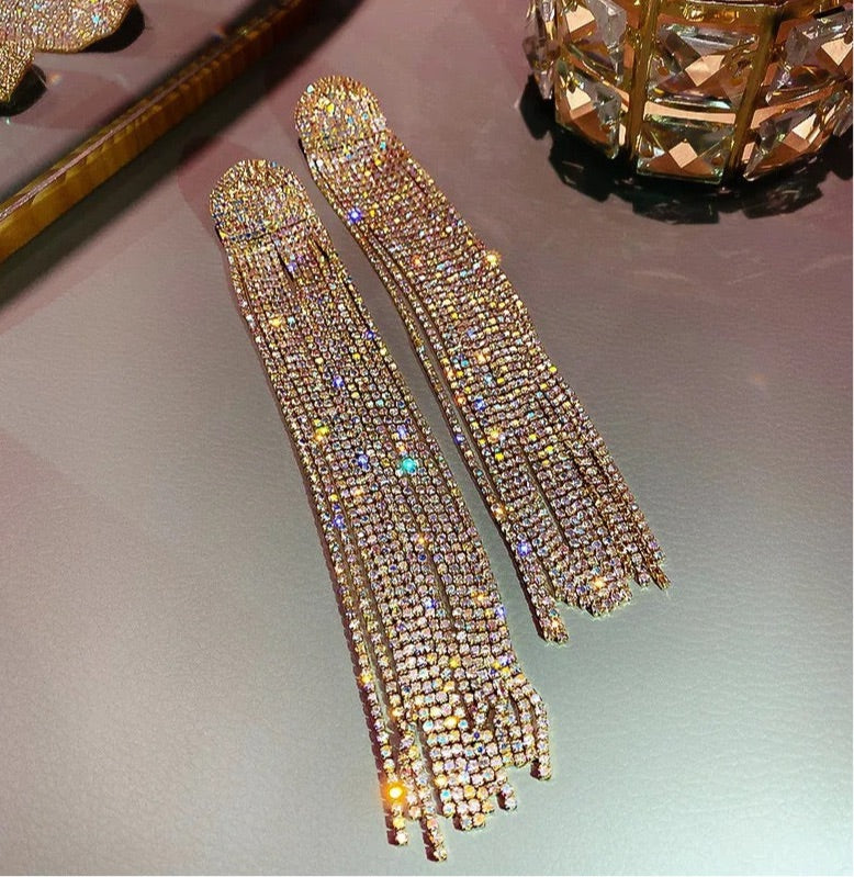 Long Tassel Earrings