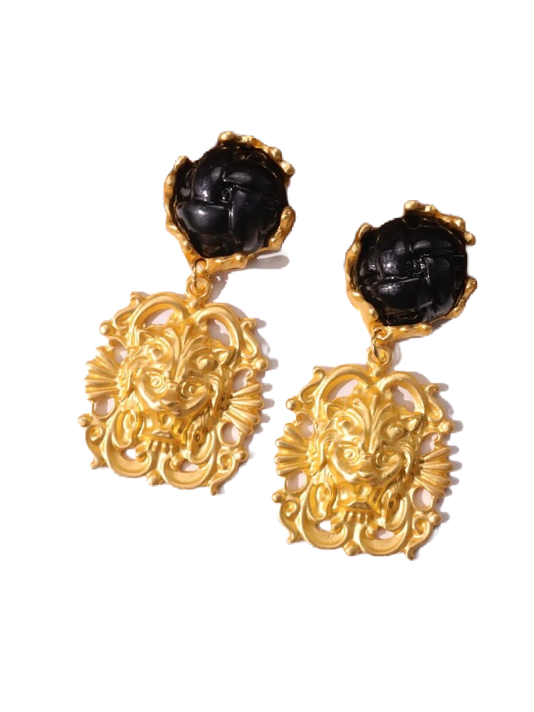 Lion Earrings