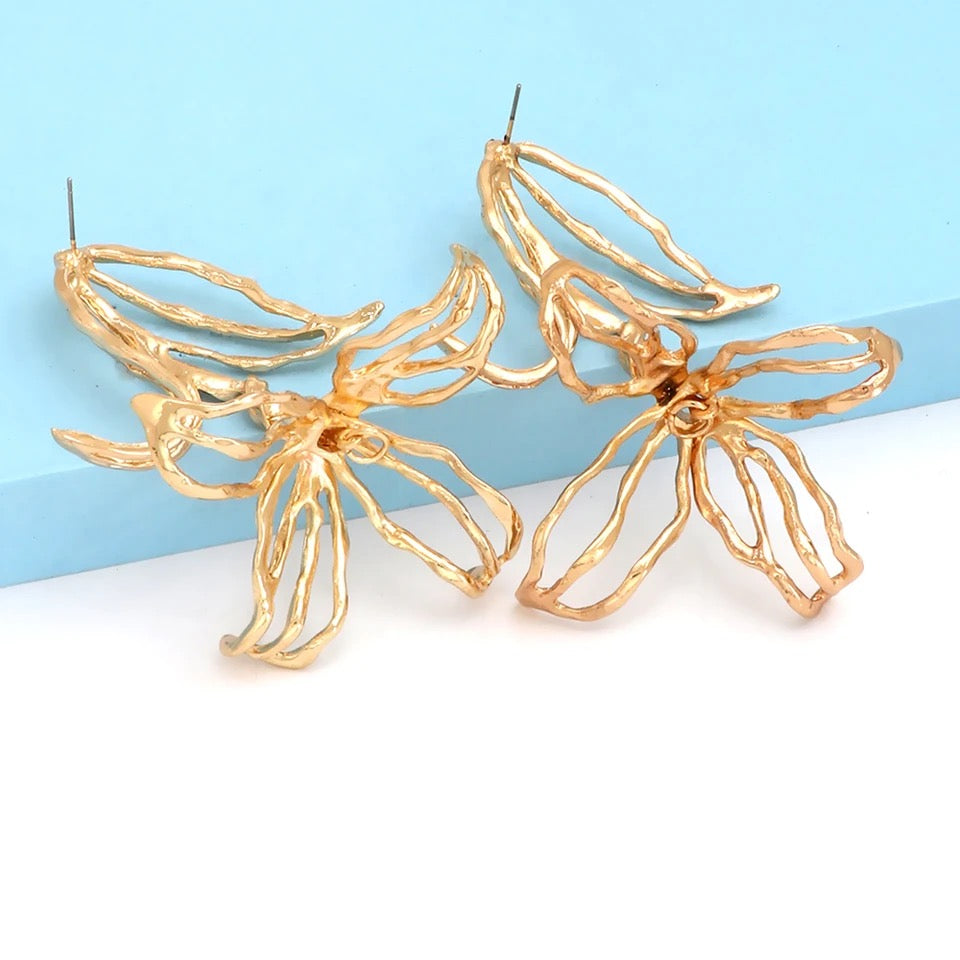 Long leaf Earrings