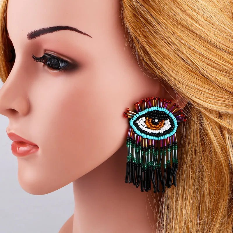 Evil Eye Earrings