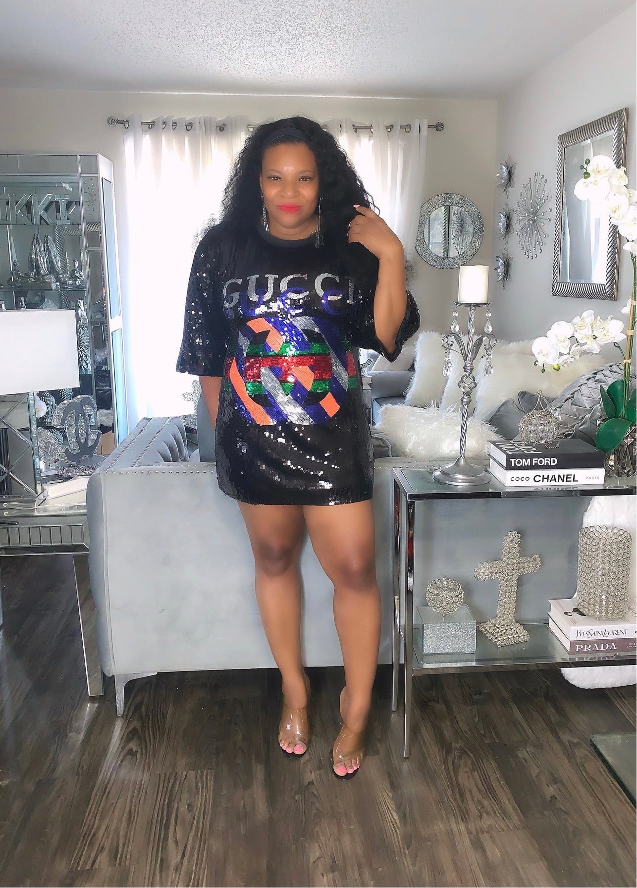 Gucci Sequin Dress