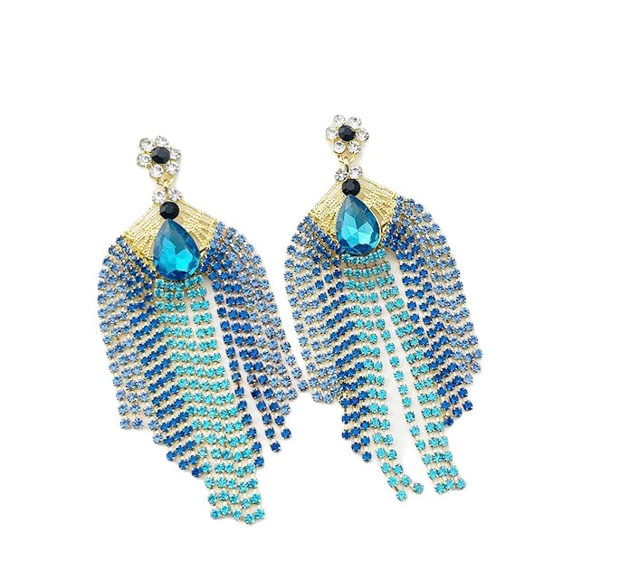 Peacock Earrings