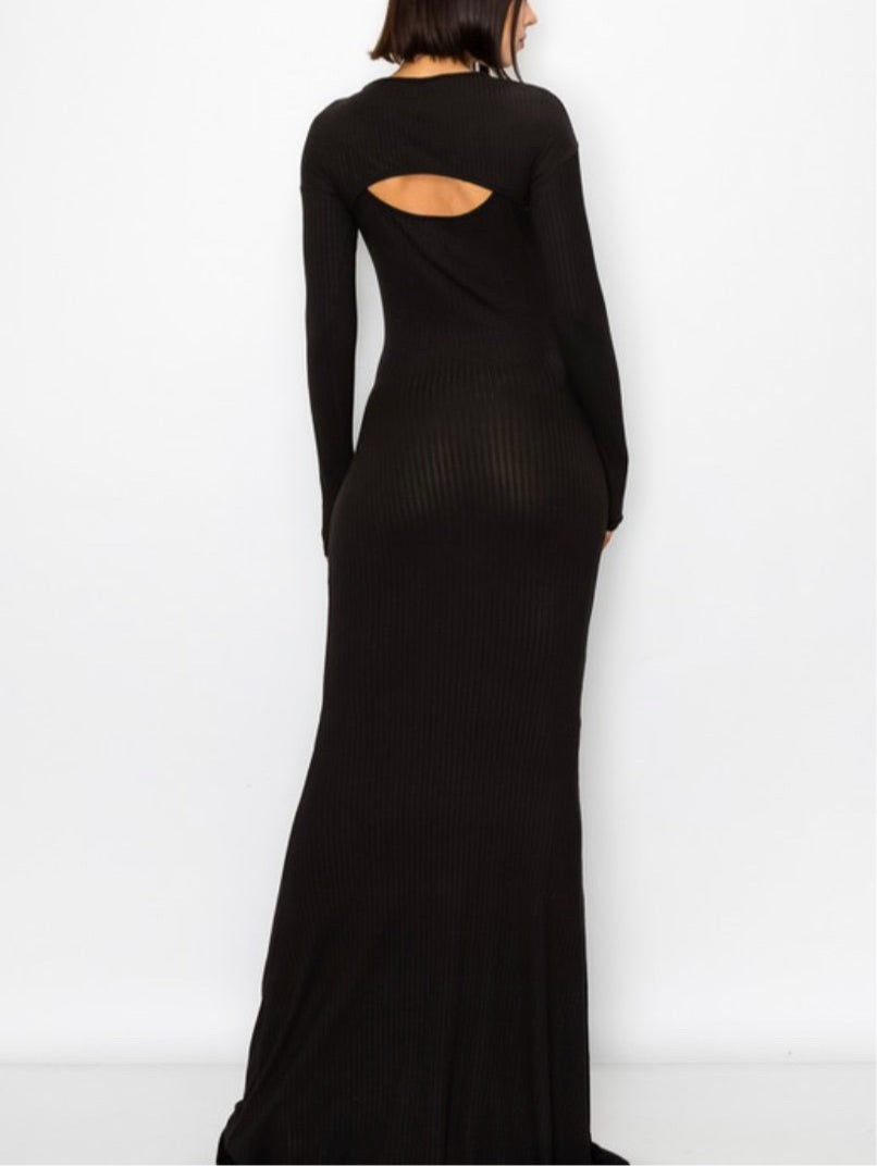 Bodycon “Maxi “ Dress 2pcs