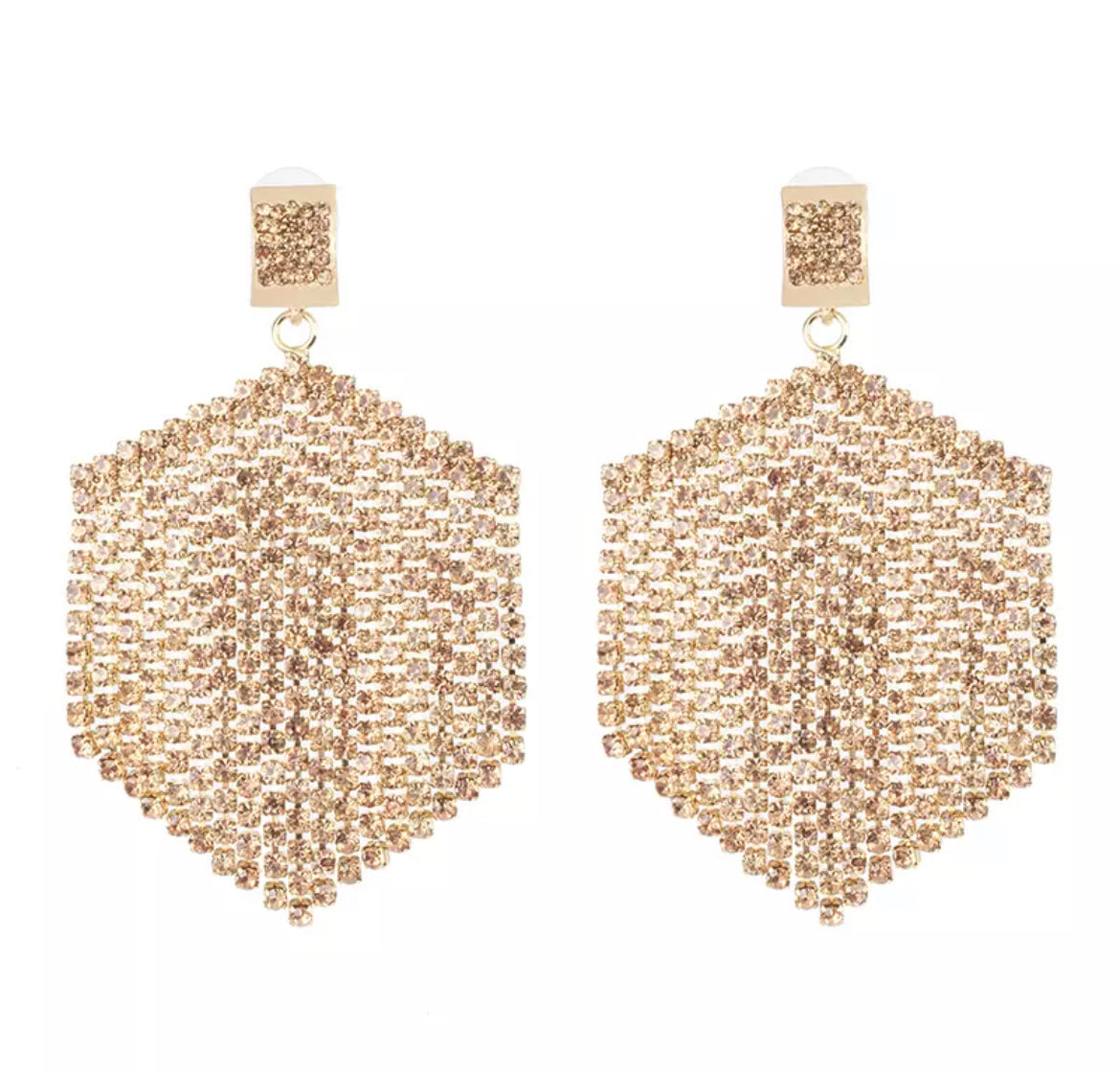 Champagne Earrings