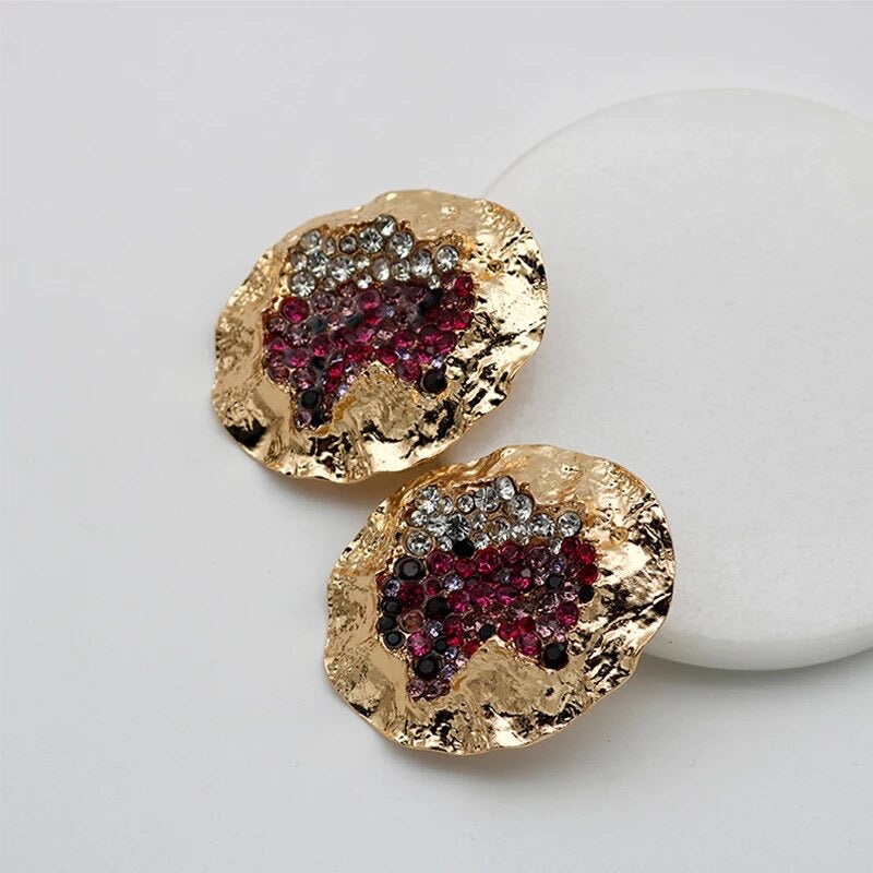 Luxury Round Earrings
