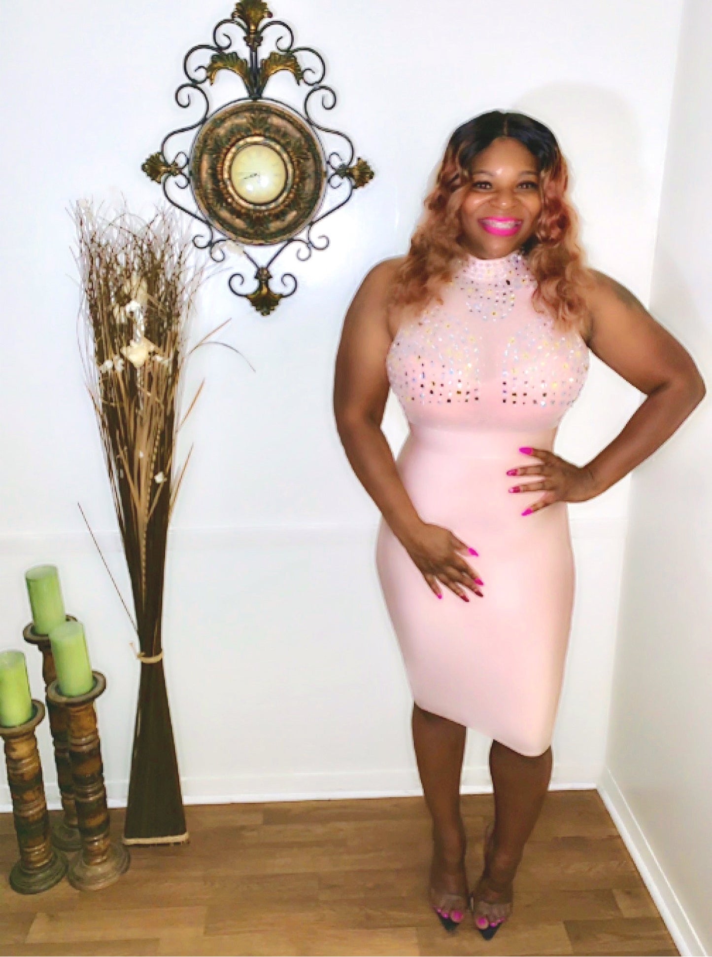 Bandage “Rhinestones” Dress