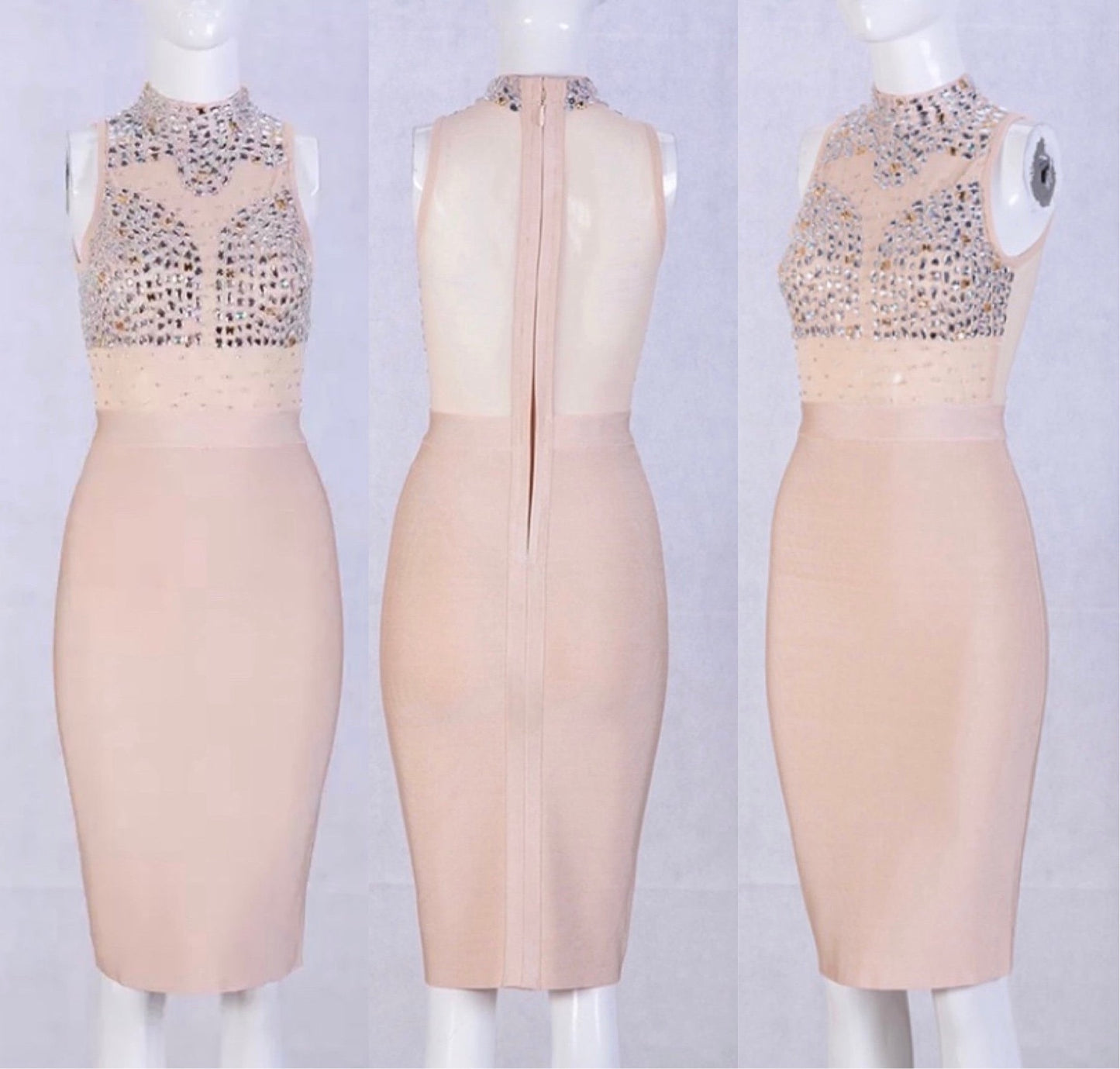 Bandage “Rhinestones” Dress