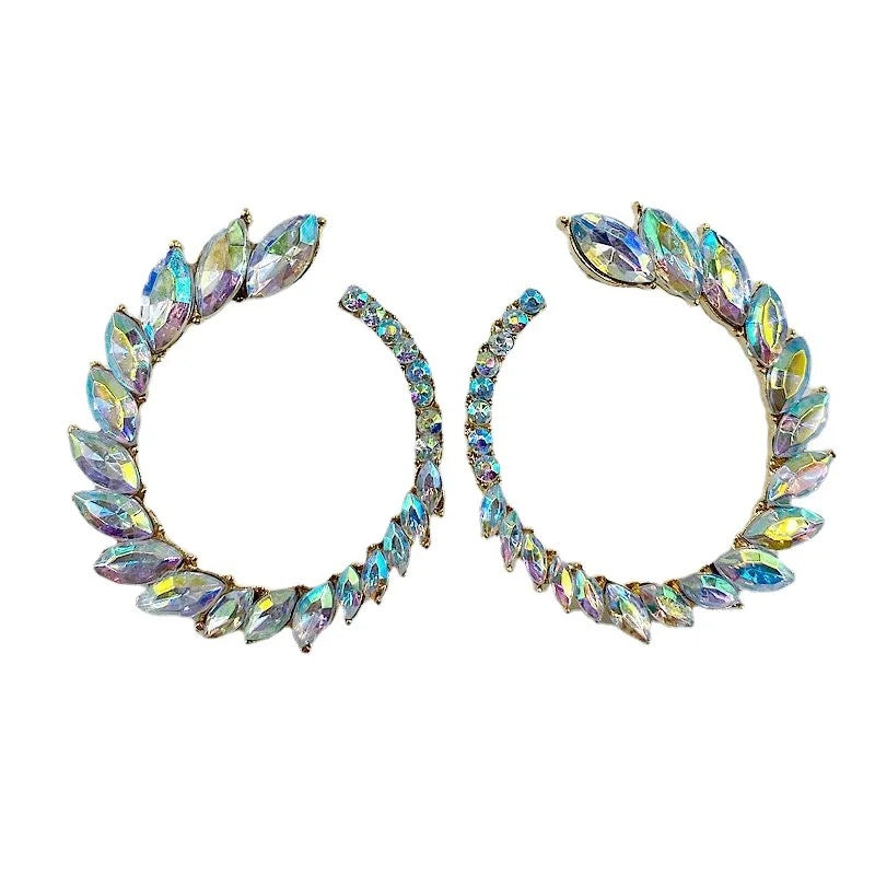 Round leaf Earrings
