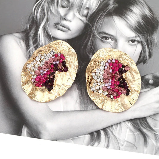 Luxury Round Earrings