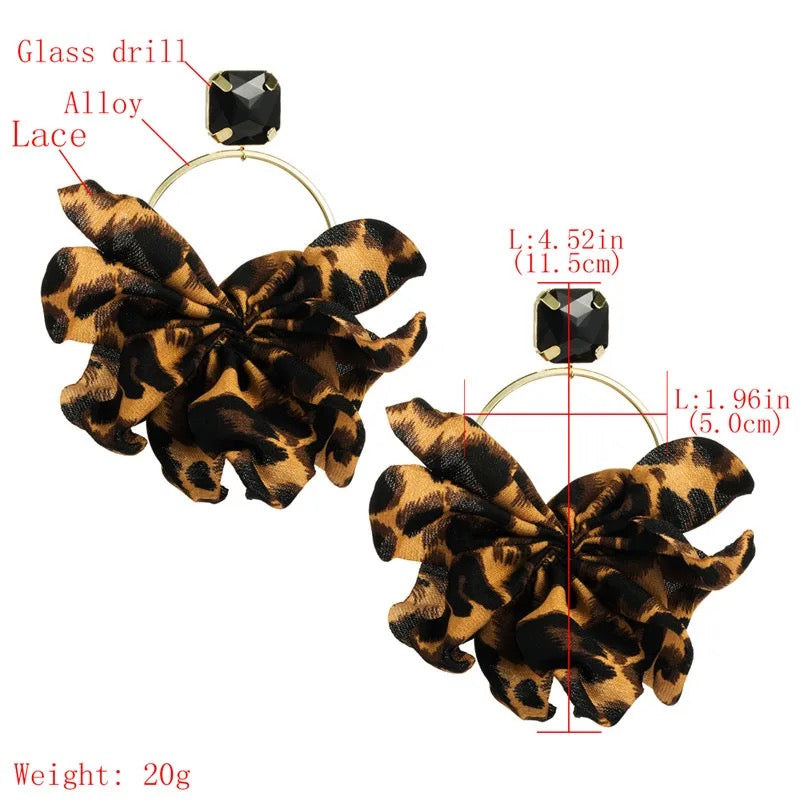 Leopard Earrings