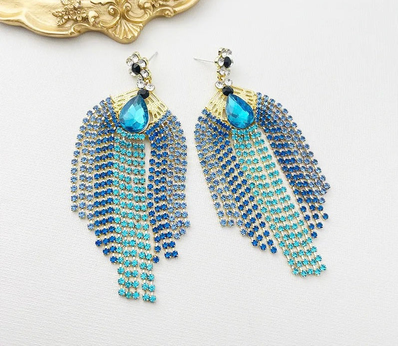 Peacock Earrings
