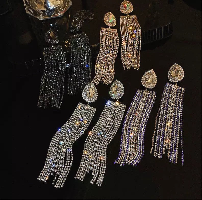 Earrings “Water Drop” Gold