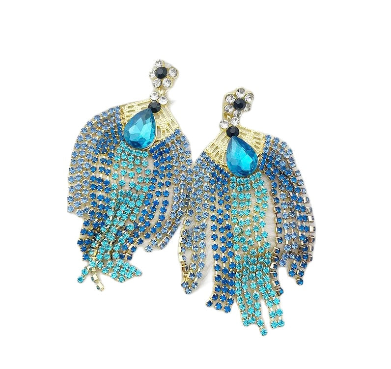 Peacock Earrings