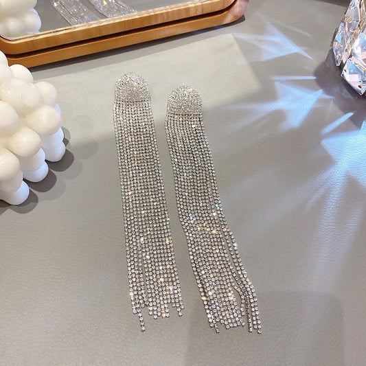 Long Tassel Earrings