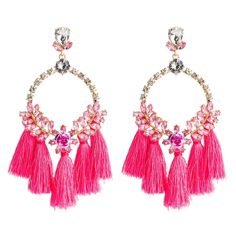 Pink Panther Earrings
