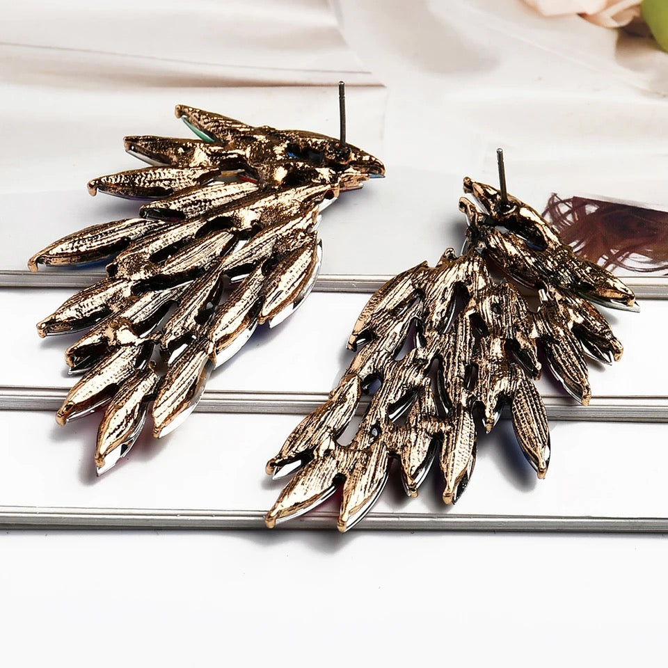 Leaf multi earrings