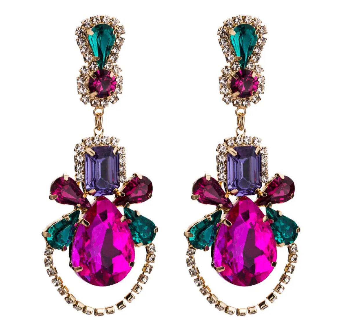 Rhinestone Earrings