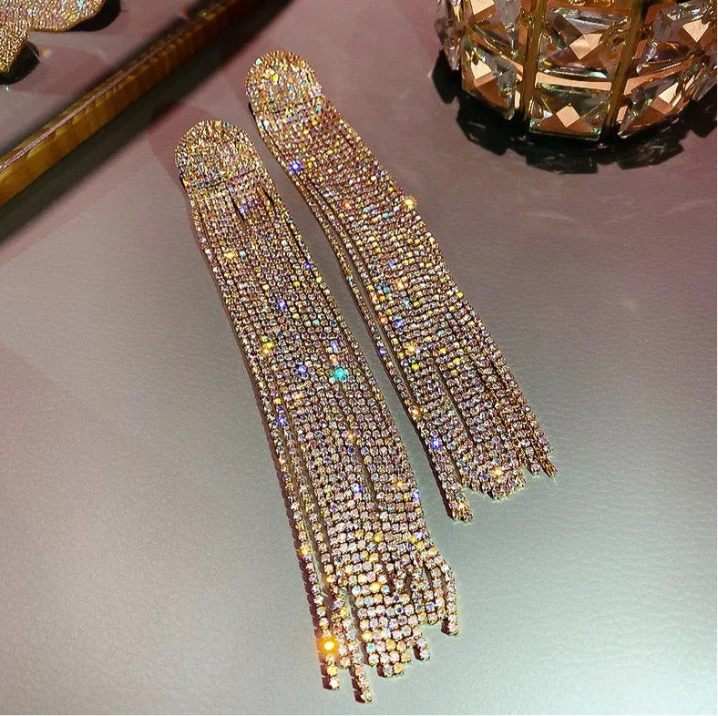 Long Tassel Earrings