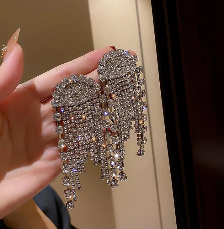 Crystal Drop Earrings