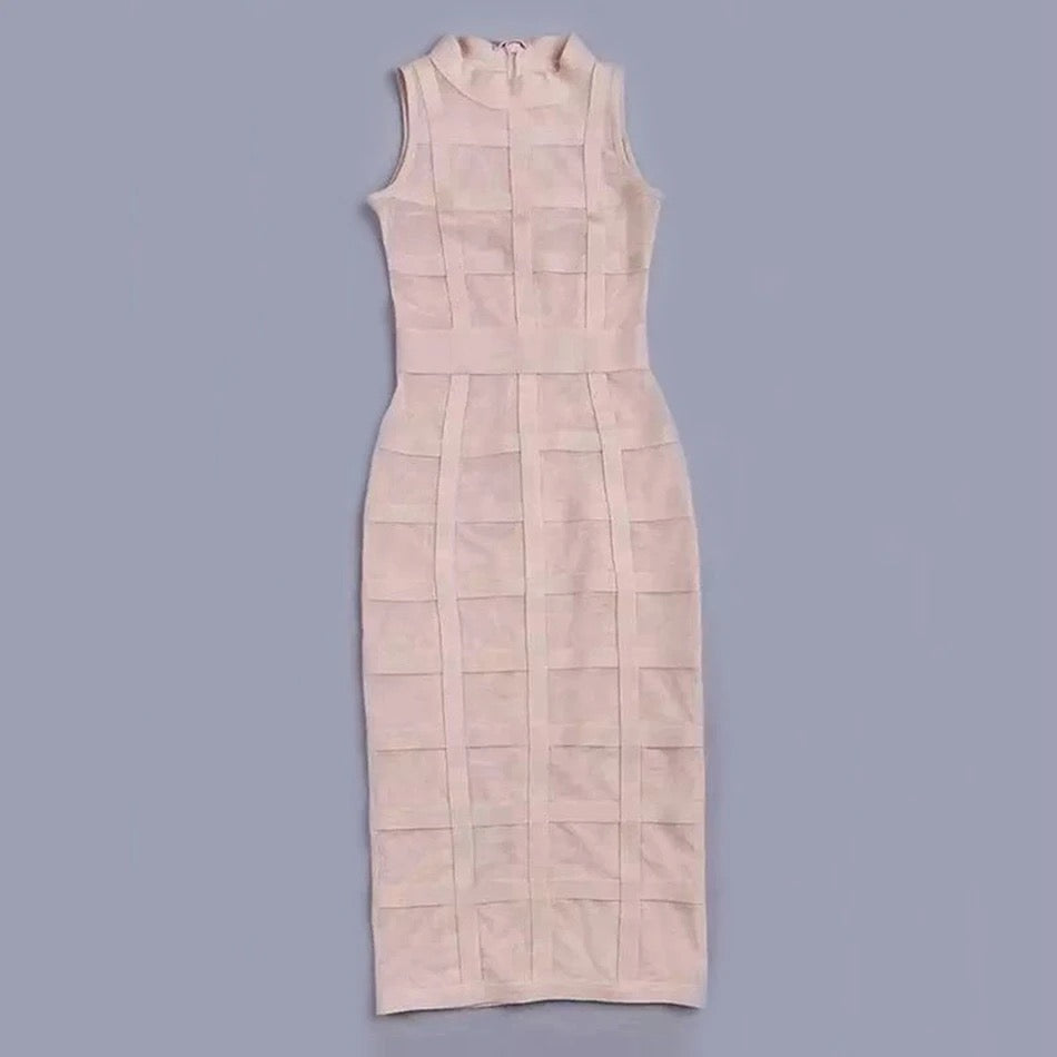 Bandage “mesh” dress