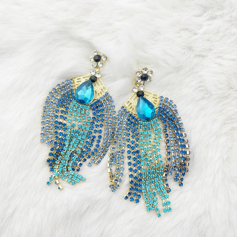 Peacock Earrings