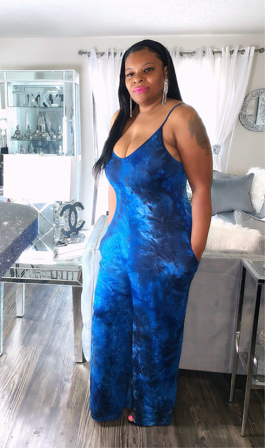 Blue Jumpsuit