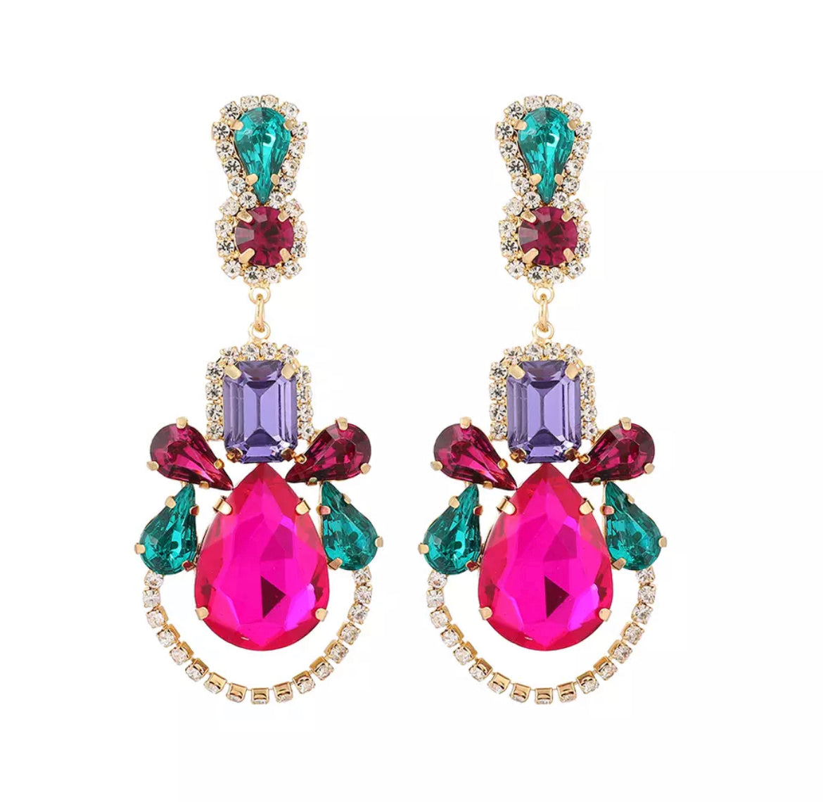 Rhinestone Earrings